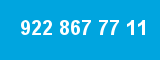 922 867 77 11 922 867 77 11